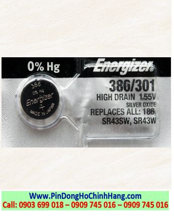 Energizer SR43SW-Pin 386